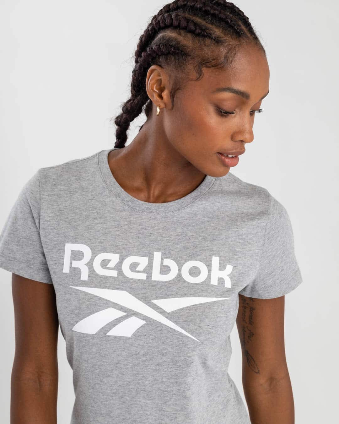 Reebok L RI BL Tee EY1887 Grey - Footgear