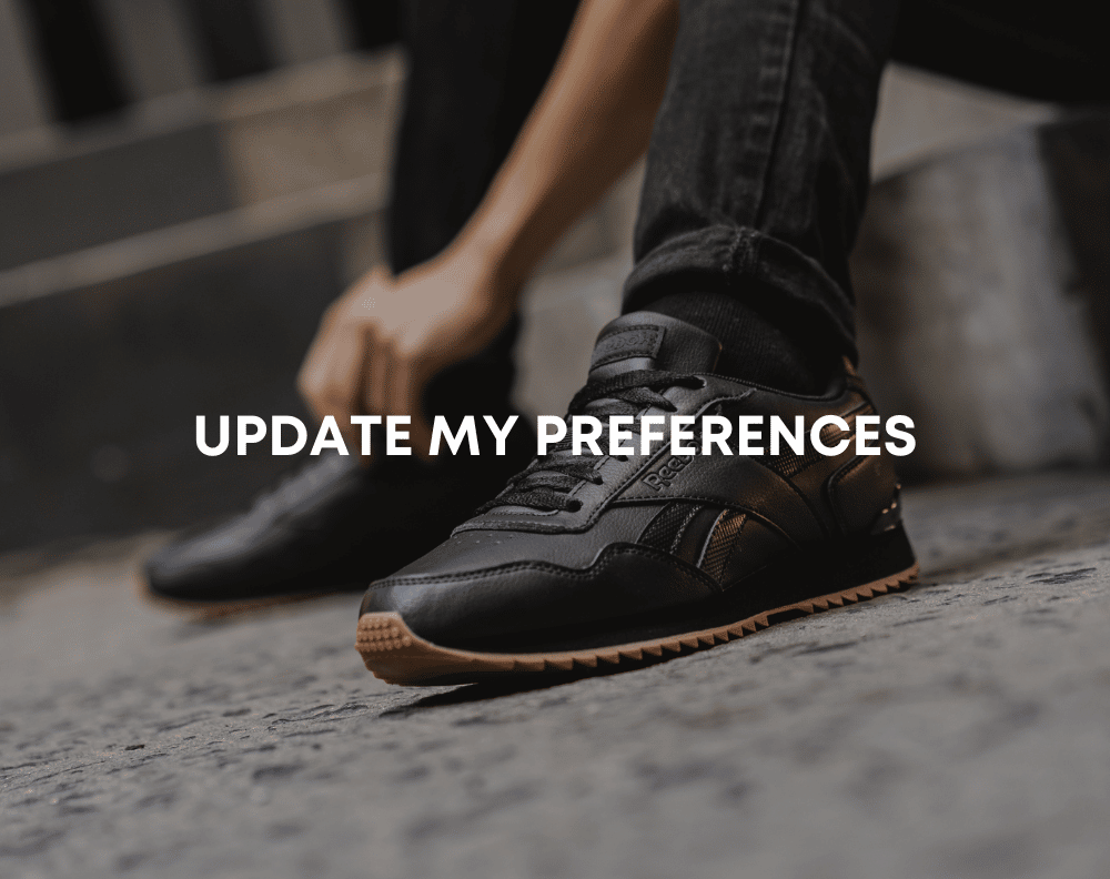 update my preferences