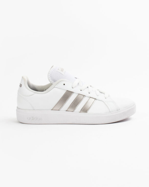 Adidas L Grand Court Base 2.0 GW9263 White/Plat Met