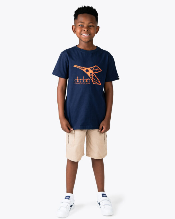 Diadora J Logo Soccer Net 105.1408002 S00071 Navy/Orange