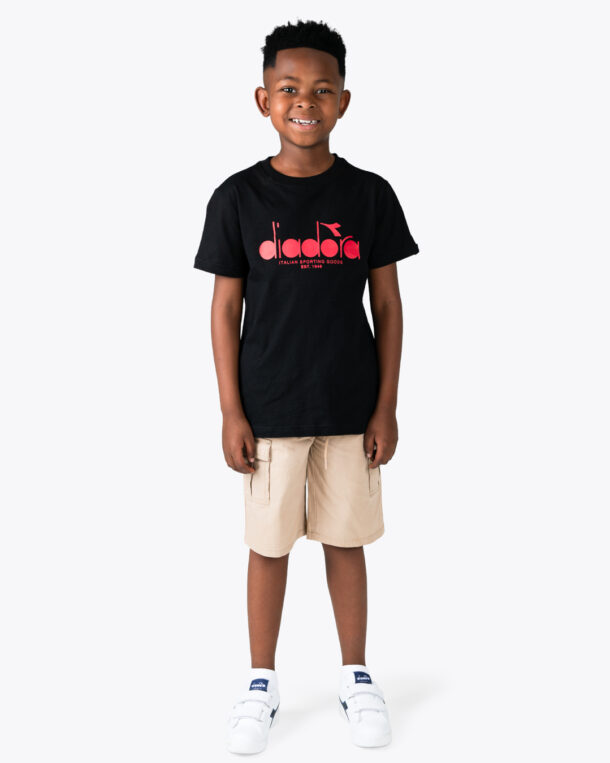 Diadora J Logo Italian Sporting 105.1408004 S00101 Black/Red