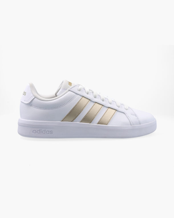 Adidas L Grand Court Base 3.0 HQ0094 White/ Cyber Metallic