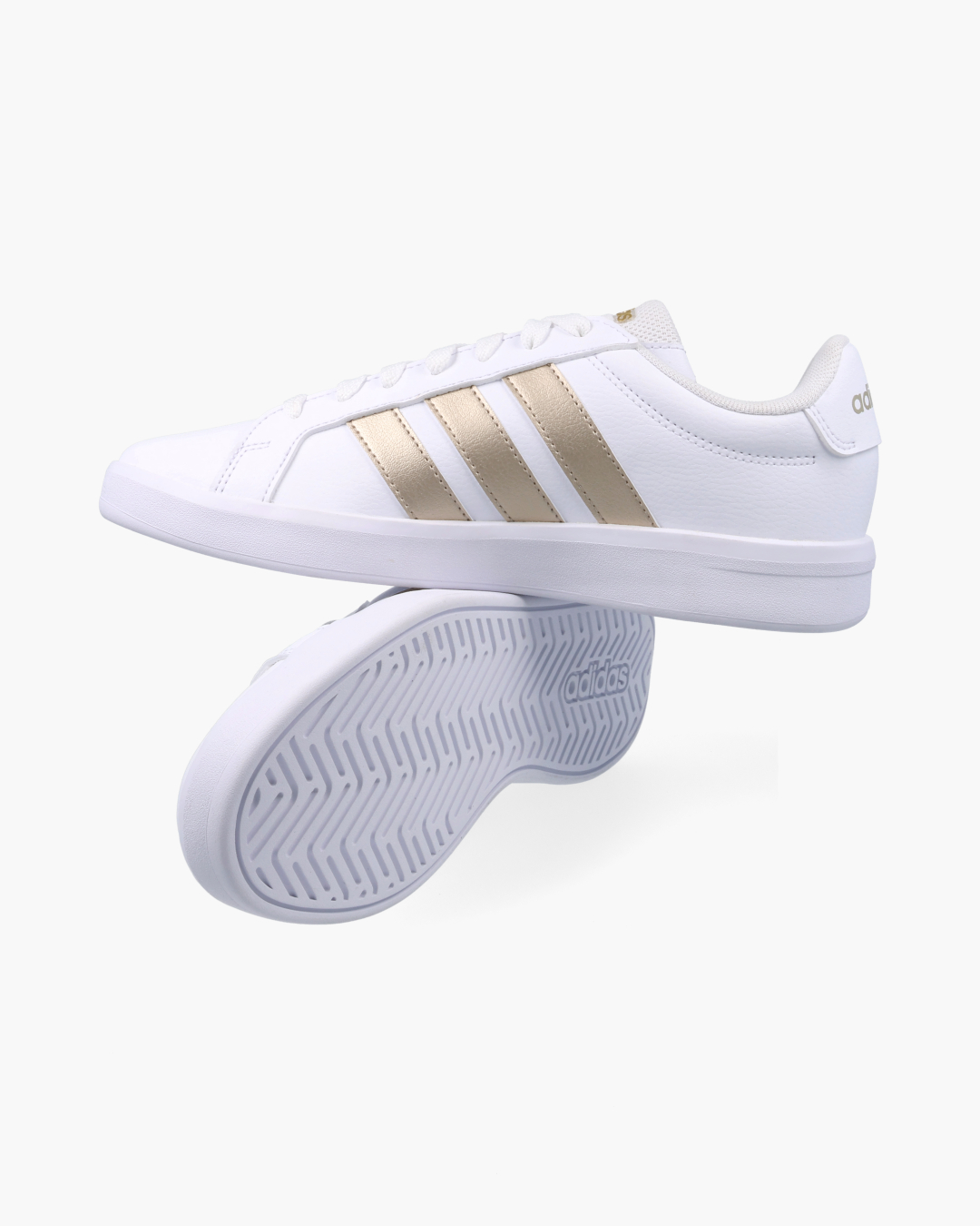 Adidas L Grand Court Base 3.0 HQ0094 White/ Cyber Metallic