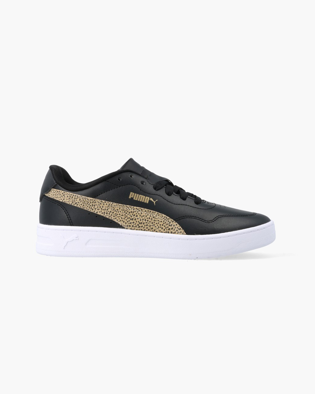 PUMA L GEAR SOLID V （Lサイズ） Puma L Court Lally Topcat 406059 01 Black/Toasted Almond