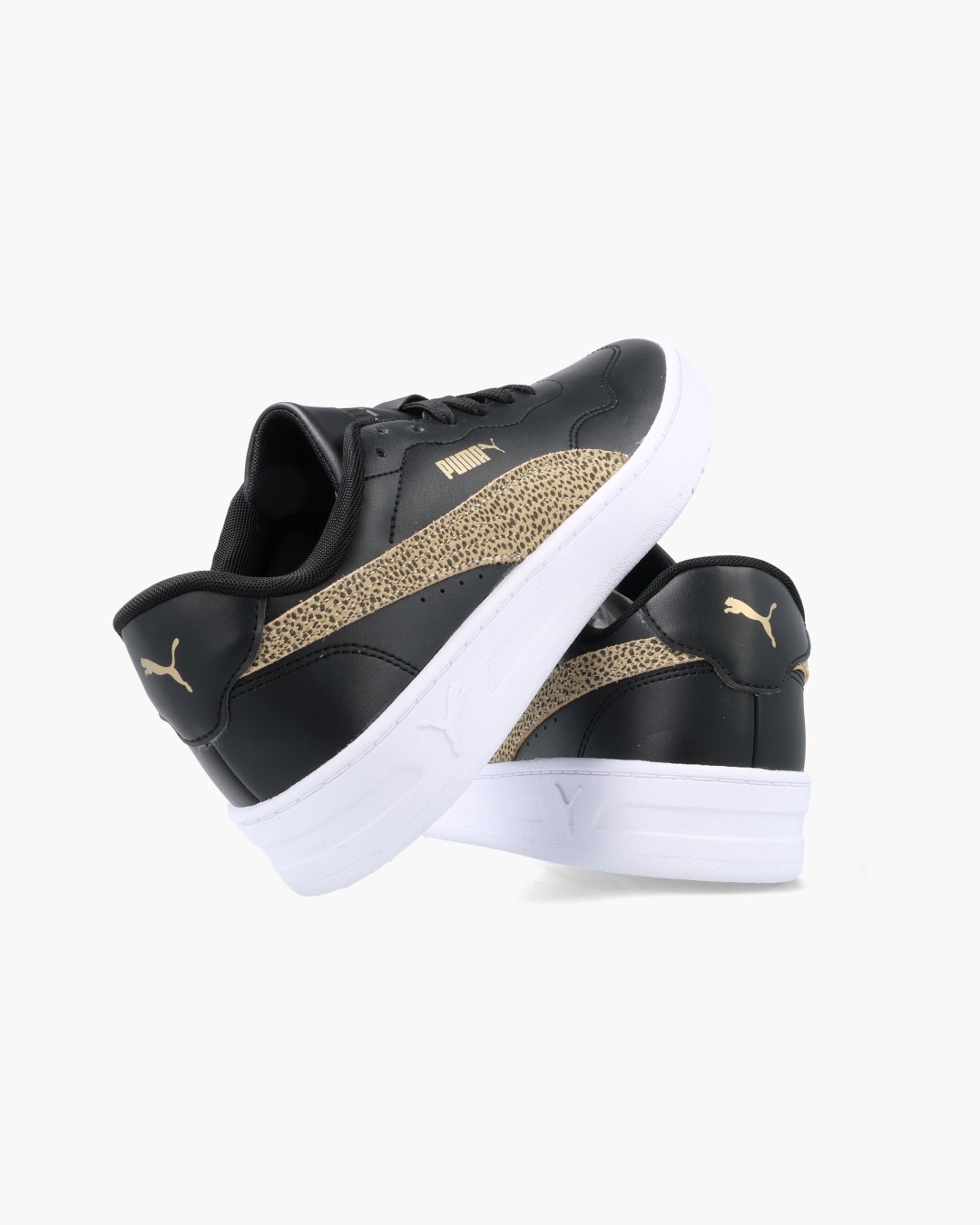 Puma L Court Lally Topcat 406059 01 Black/Toasted Almond